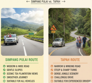 Nak ikut Tapah ke Simpang Pulai ?